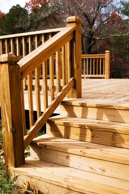 Deck Stairs Installation in Wilmington, NC