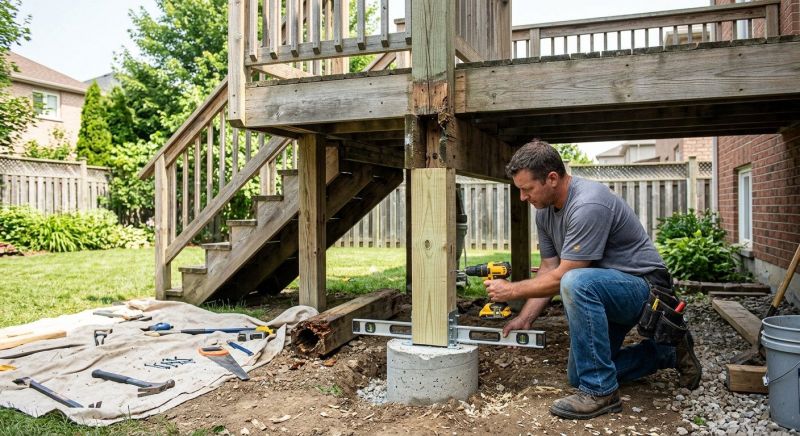 Deck Beam Repair in Redmond, WA