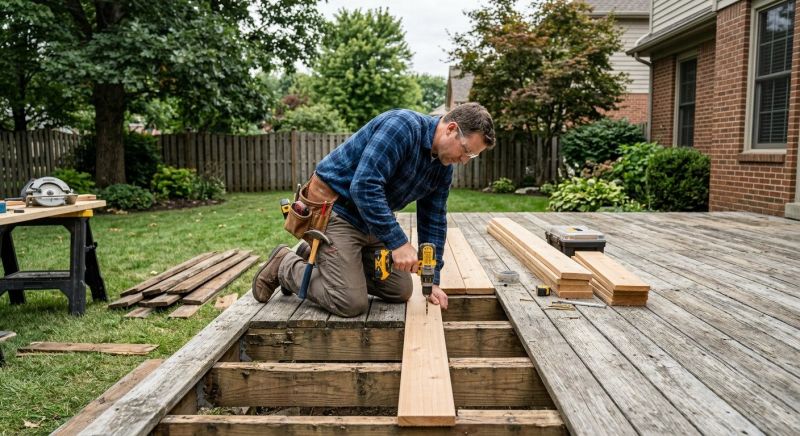 Deck Stairs Repair in Seattle, WA