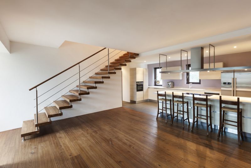Maple Stairs Installation in Kansas City, KS