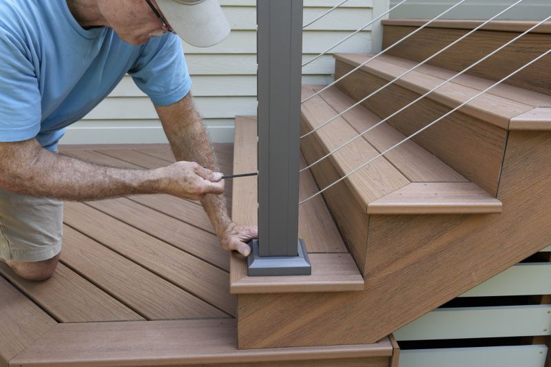 Patio Handrail Installation in Alpharetta, GA