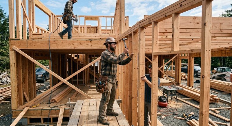Rough Framing Service in Wilmington, NC