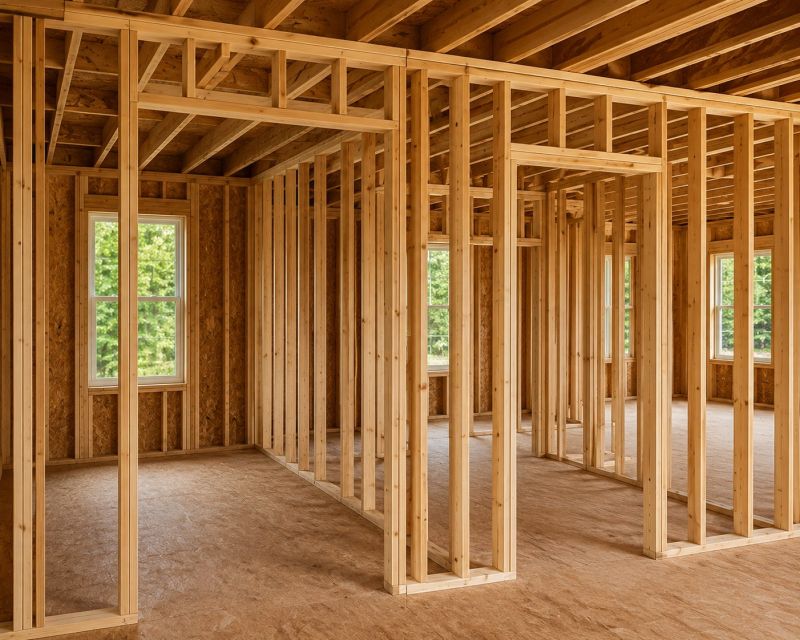 Stud Wall Installation in Wilmington, NC