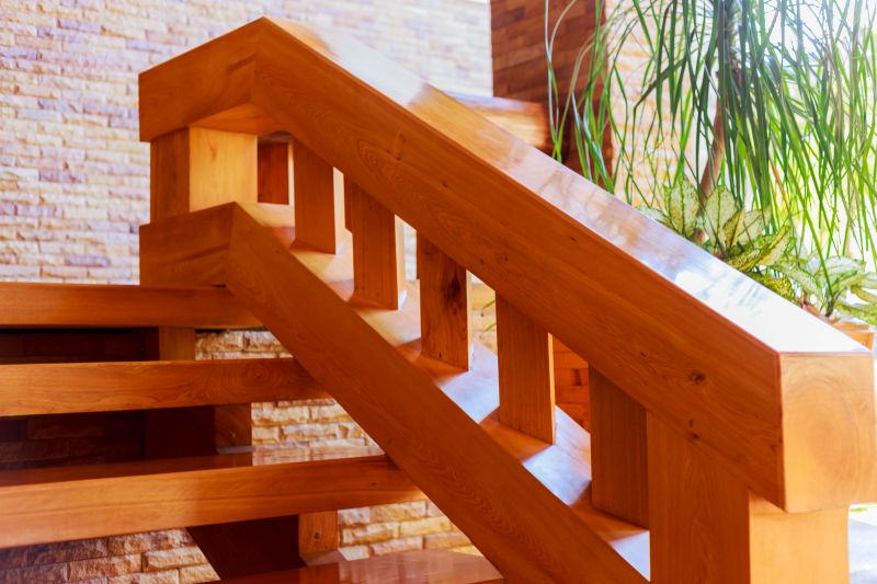 Wooden Banister Installation in Wilmington, NC