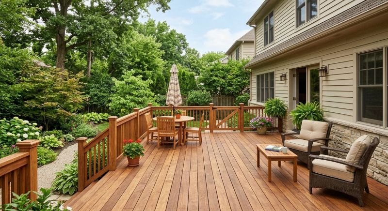 Wooden Patio Installation in Norwalk, CT