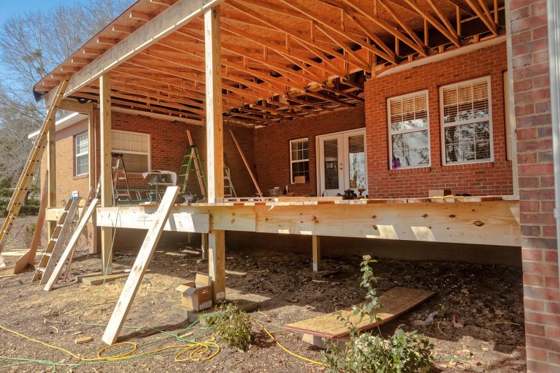 Wooden Veranda Construction in Redmond, WA